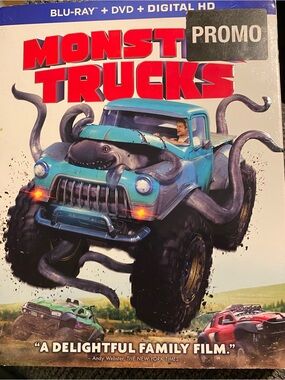 Promo Monster Trucks Blu-Ray & DVD